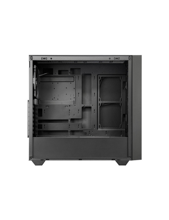 Chieftec Midi Tower GS-03B-BLK-OP, Schwarz Black