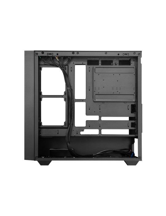 Chieftec Midi Tower GS-03B-BLK-OP, Schwarz Black