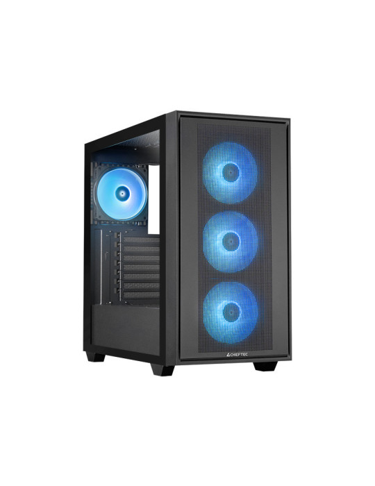 Chieftec GS-03B-OP tietokonekotelo Midi Tower musta