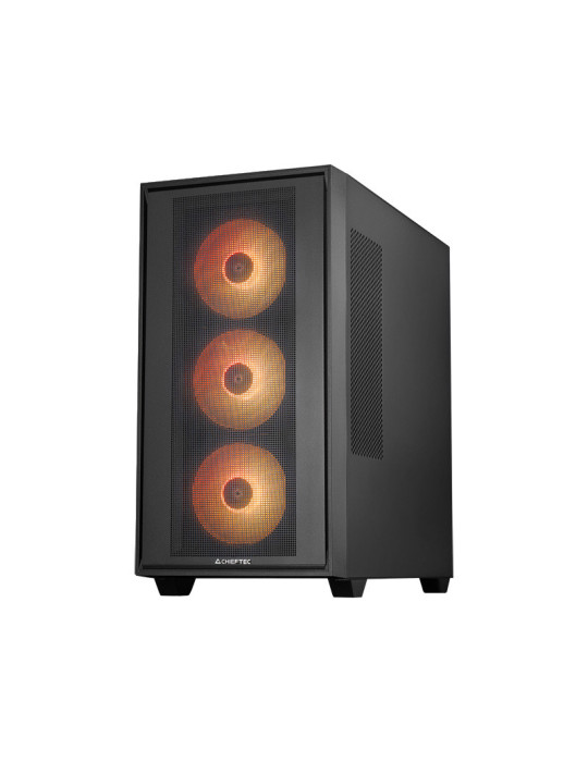 Chieftec GS-03B-OP tietokonekotelo Midi Tower musta