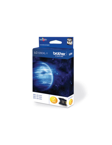 Brother LC1280XLY ink cartridge 1 pc(s) Original Yellow