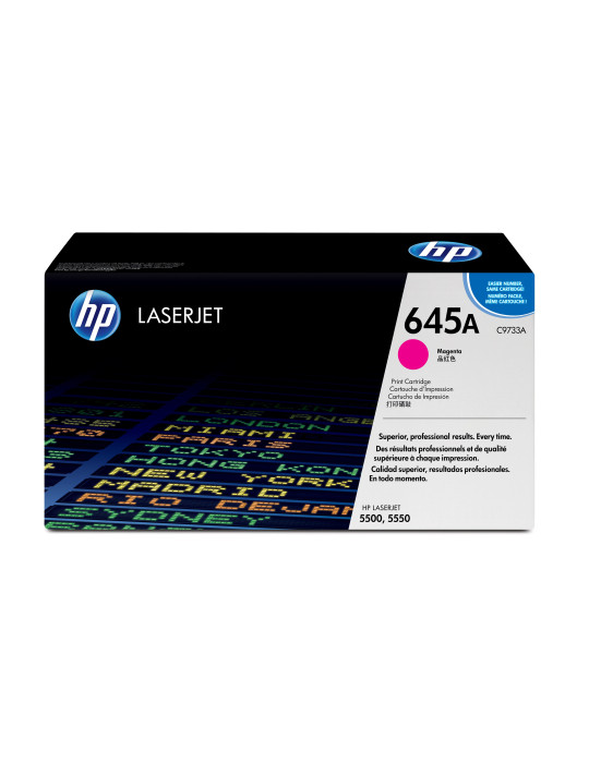 HP 645A Magenta Original LaserJet Toner Cartridge