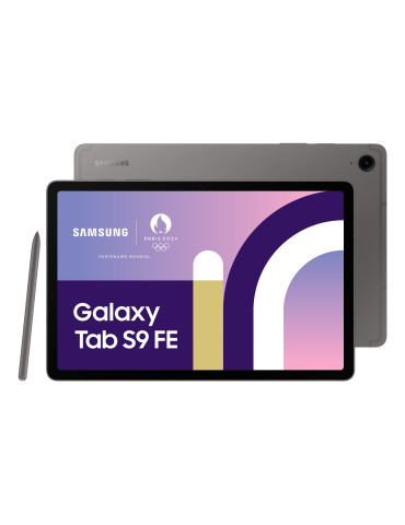 Samsung Galaxy Tab S9 FE WiFi Gray 6+128GB Samsung Exynos 27,7 cm (10.9") 6 GB Wi-Fi 6 (802.11ax) Android 13 Grå
