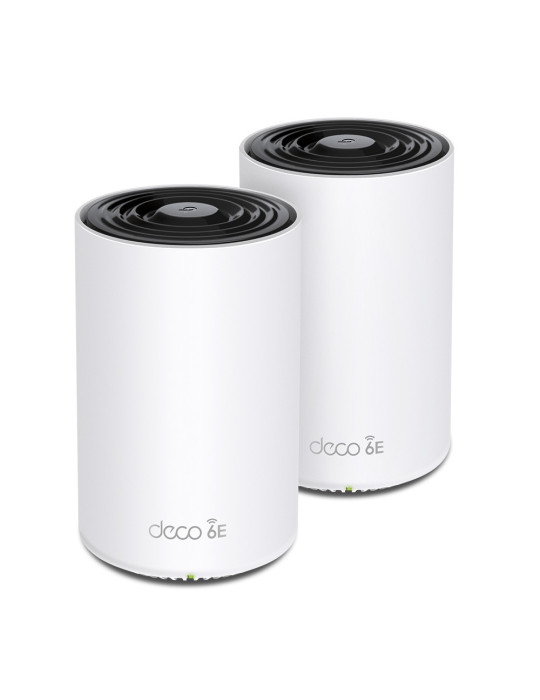TP-Link Deco XE75 Pro (2-pack) Triband (2,4 GHz 5 GHz 6 GHz) Wi-Fi 6E (802.11ax) Vit 3 Intern