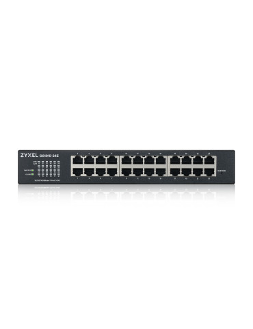 Zyxel GS1915-24E Hallittu L2 Gigabit Ethernet (10 100 1000) 1U musta