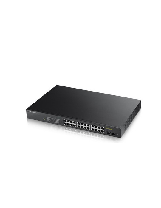 Zyxel GS1900-24HP Managed Gigabit Ethernet (10 100 1000) 1U Black