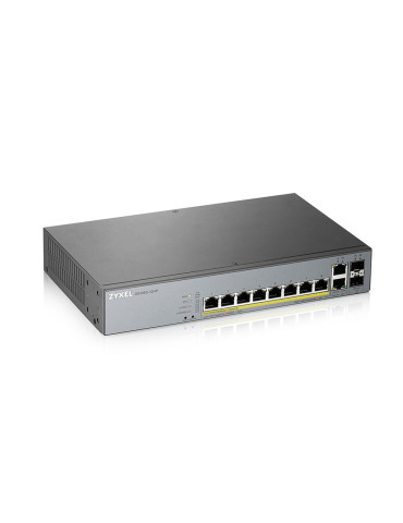 Zyxel GS1350-12HP-EU0101F network switch Managed L2 Gigabit Ethernet (10 100 1000) Power over Ethernet (PoE) Gray