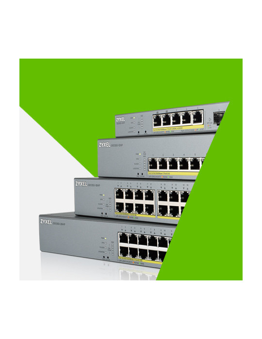 Zyxel GS1350-12HP-EU0101F network switch Managed L2 Gigabit Ethernet (10 100 1000) Power over Ethernet (PoE) Gray