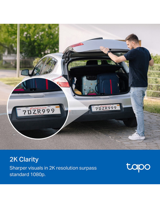 TP-Link Tapo C410 4-pack Bullet IP security camera Outdoor 2304 x 1296 pixels Ceiling wall