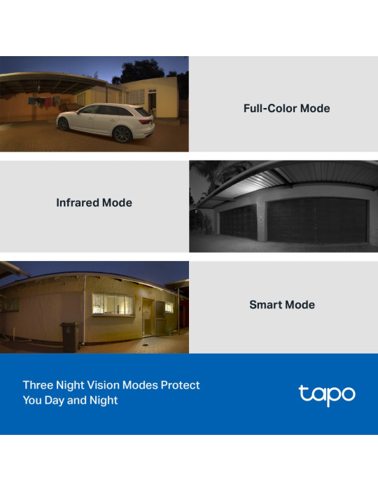 TP-Link Tapo C510W Kupol-formad IP-säkerhetskamera Inomhus & utomhus 2304 x 1296 pixlar Tak