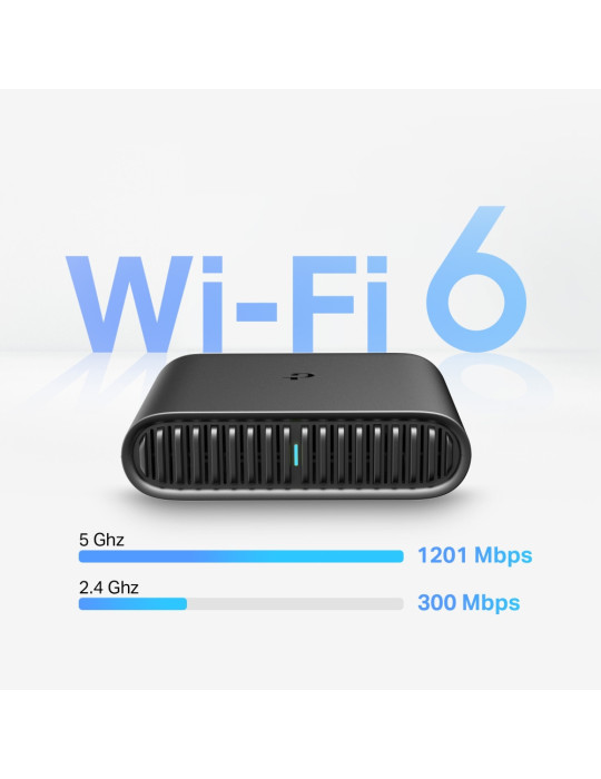 TP-Link TL-WR1502X wireless router Gigabit Ethernet Dual-band (2.4 GHz   5 GHz) Black