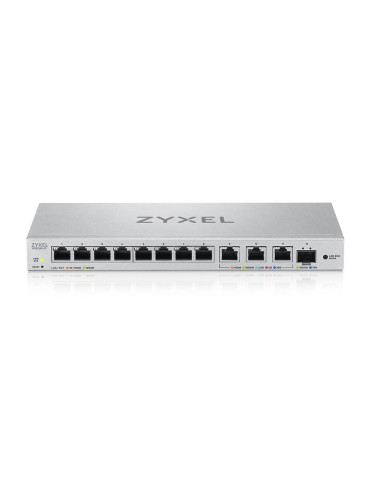 Zyxel XGS1250-12 Hallittu L2 10G Ethernet (100 1000 10000) Harmaa