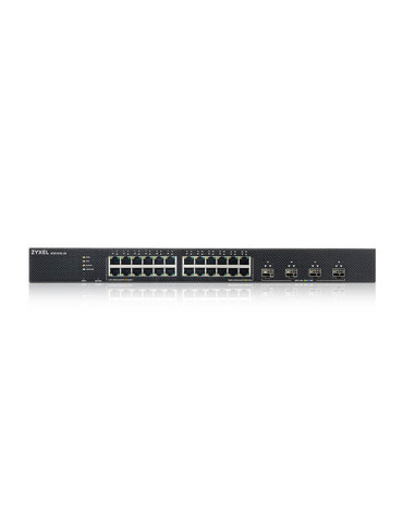 Zyxel XGS1935-28-EU0101F verkkokytkin Hallittu L2+ L3 Gigabit Ethernet (10 100 1000) 1U musta