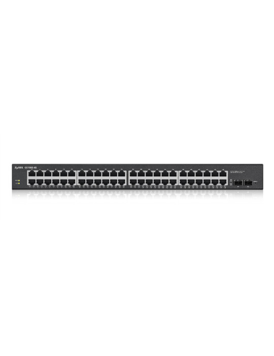 Zyxel GS1900-48-EU0102F network switch L2 Gigabit Ethernet (10 100 1000) Black