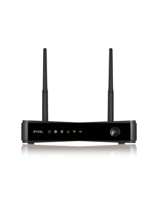 Zyxel LTE3301-PLUS wireless router Gigabit Ethernet Dual-band (2.4 GHz   5 GHz) 4G Black
