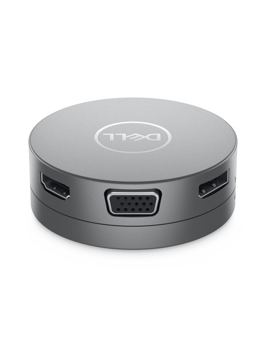 DELL DA310 Wired USB 3.2 Gen 2 (3.1 Gen 2) Type-C Silver