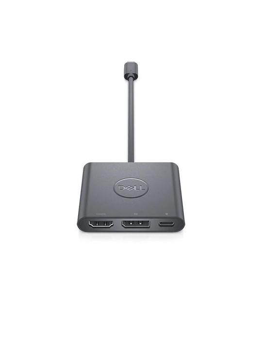DELL DBQAUANBC070 laptop dock port replicator Wired USB 3.2 Gen 2 (3.1 Gen 2) Type-C Black
