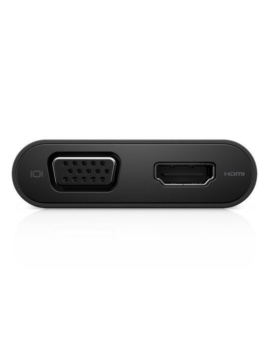 DELL DA200 Wired USB 3.2 Gen 1 (3.1 Gen 1) Type-C Black
