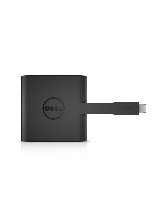 DELL DA200 Wired USB 3.2 Gen 1 (3.1 Gen 1) Type-C Black