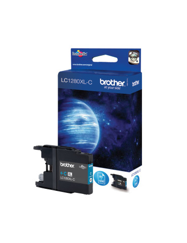 Brother LC1280XLC ink cartridge 1 pc(s) Original High (XL) Yield Cyan