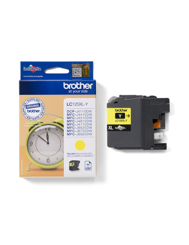 Brother LC-125XLY ink cartridge 1 pc(s) Original Yellow