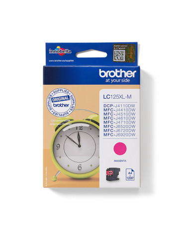 Brother LC125XLM ink cartridge 1 pc(s) Original Magenta