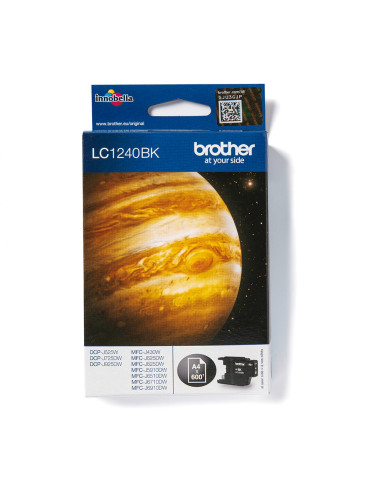 Brother LC1240BK ink cartridge 1 pc(s) Original Black