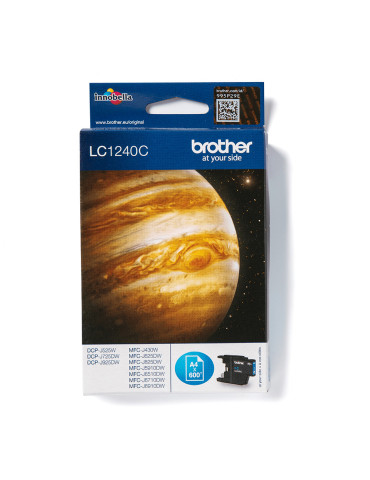 Brother LC1240C ink cartridge 1 pc(s) Original Cyan