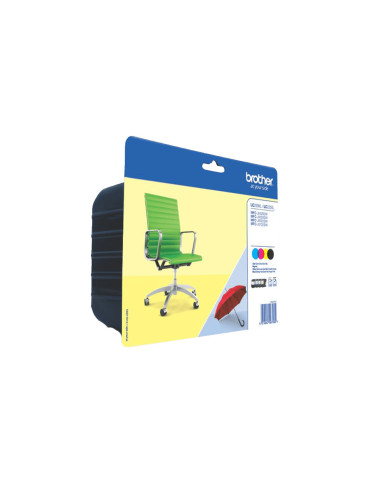 Brother LC-229XLVALBP ink cartridge 4 pc(s) Original Black, Cyan, Magenta, Yellow