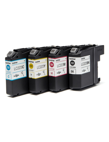 Brother LC-223VALBP ink cartridge 4 pc(s) Original Black, Cyan, Magenta, Yellow