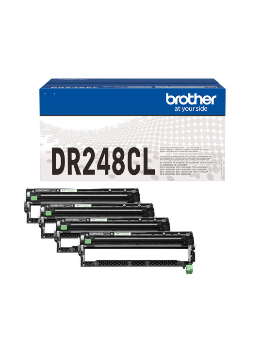 Brother DR-248CL printer drum Original 4 pc(s) Multipack