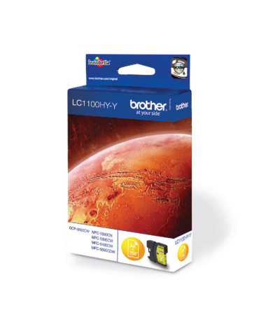 Brother LC1100HYY ink cartridge 1 pc(s) Original High (XL) Yield Yellow