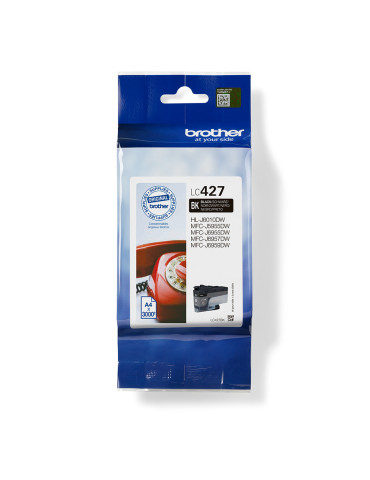 Brother LC427BK ink cartridge 1 pc(s) Original Black