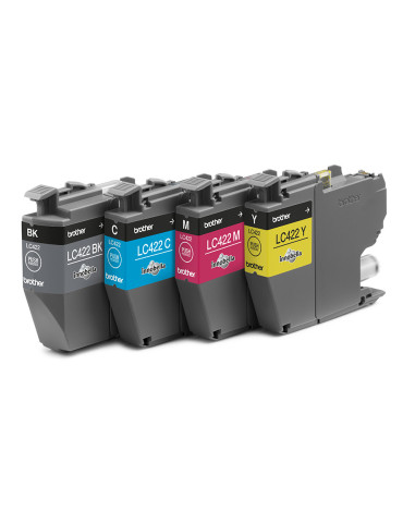 Brother LC422VAL ink cartridge 4 pc(s) Original Black, Cyan, Magenta, Yellow