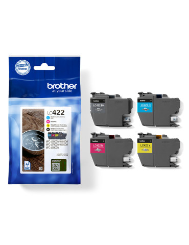 Brother LC422VAL ink cartridge 4 pc(s) Original Black, Cyan, Magenta, Yellow