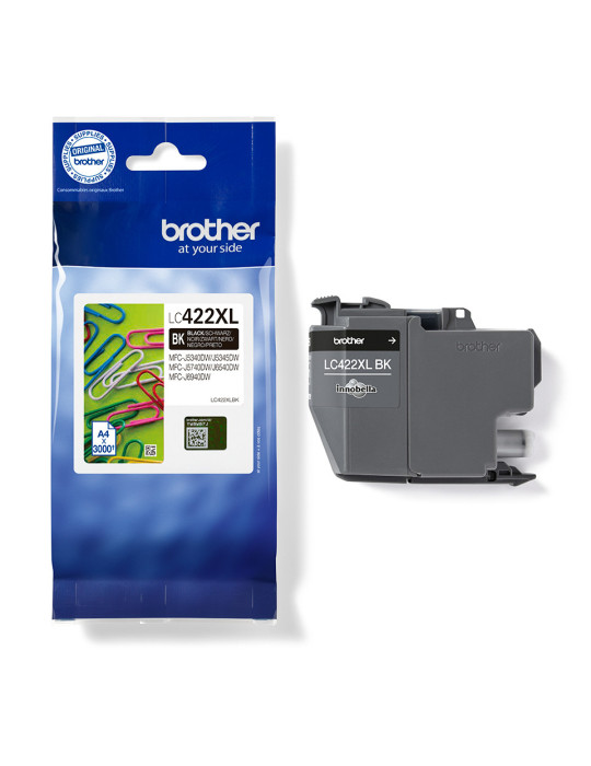 Brother LC422XLBK bläckpatroner 1 styck Original Svart