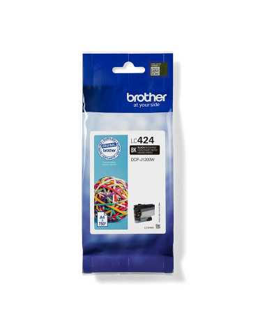 Brother LC424BK ink cartridge 1 pc(s) Original Black