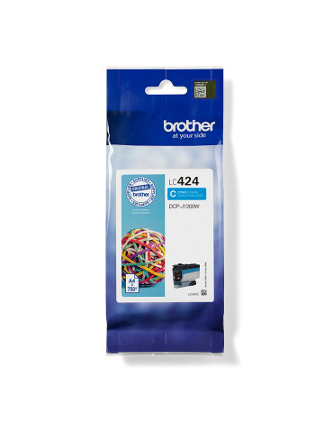 Brother LC424C ink cartridge 1 pc(s) Original Cyan