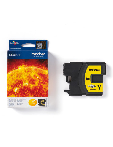 Brother LC980Y ink cartridge 1 pc(s) Original Yellow