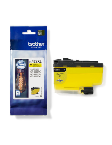 Brother LC427XLY ink cartridge 1 pc(s) Original Yellow