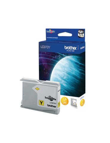 Brother LC970Y ink cartridge 1 pc(s) Original Yellow