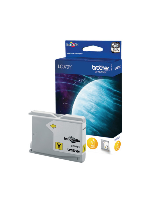 Brother LC970Y ink cartridge 1 pc(s) Original Yellow