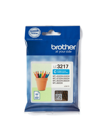 Brother LC3217C ink cartridge 1 pc(s) Original Cyan