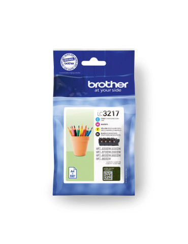 Brother LC3217VAL ink cartridge 4 pc(s) Original Black, Cyan, Magenta, Yellow