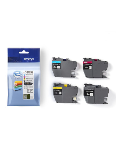 Brother LC3219XLVAL toner cartridge 4 pc(s) Original Black, Cyan, Magenta, Yellow