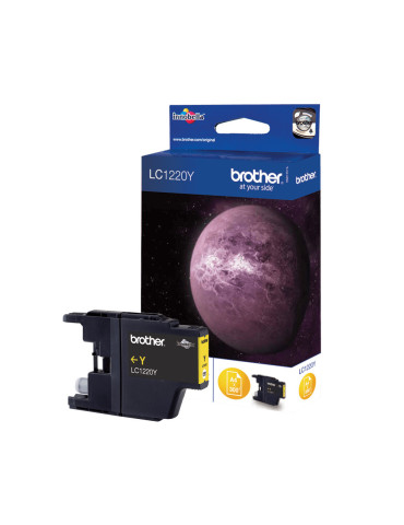 Brother LC1220Y ink cartridge 1 pc(s) Original Yellow