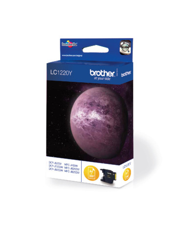 Brother LC1220Y ink cartridge 1 pc(s) Original Yellow