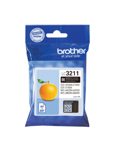 Brother LC3211BK ink cartridge 1 pc(s) Original Black