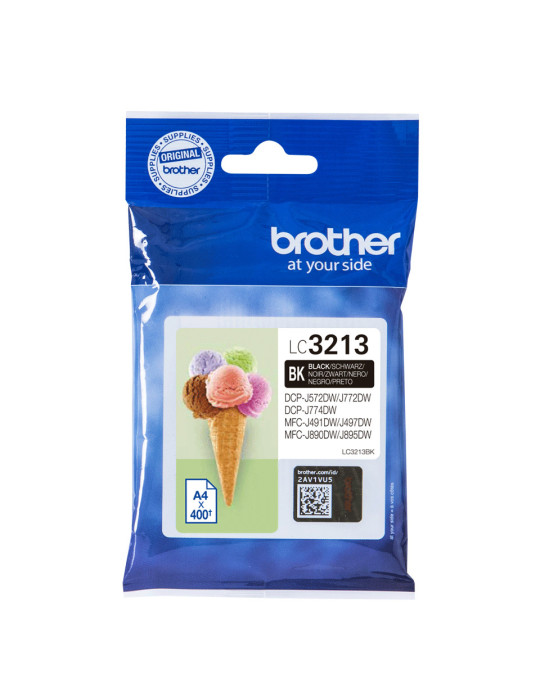Brother LC3213BK mustekasetti 1 kpl Alkuperäinen musta