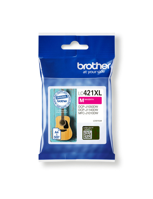 Brother LC-421XLM bläckpatroner 1 styck Original Hög (XL) avkastning Magenta
